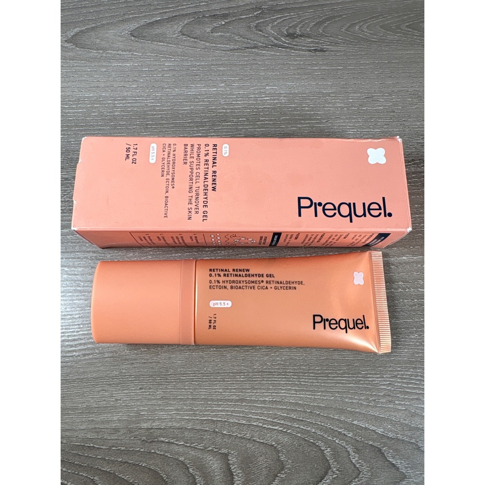 Prequel Retinal Renew 0.1% Retinaldehyde Gel 1.7 fl oz 50 mL Anti-Aging Skincare
